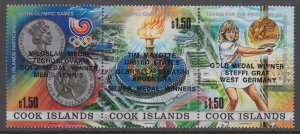 Cook Islands 1000 Olympics MNH VF