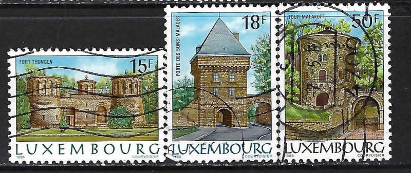 Luxembourg 753-55 VFU Z8172-2