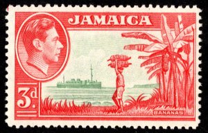Jamaica Scott 152 Unused hinged.
