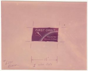 US 1962 Large Die Proof for #1193 in Purple on Photographic paper