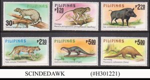 PHILIPPINES - 1979 WILD ANIMALS - 6V - MINT NH