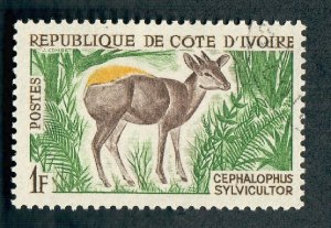 Ivory Coast #201 duiker used single