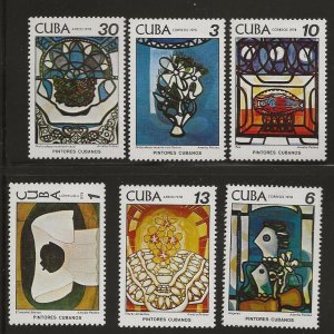 CUBA  2211 - 4   C301 - 2   MNH