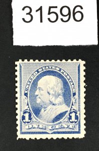 US STAMPS # 219 MINT OG H LOT #31596