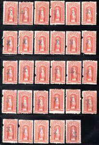 OL49, Ontario Law, 30c, (29) Used, office dated handstamp collection, Canada