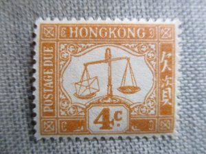 Hong Kong, Scott# J7, MH