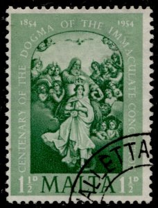 Malta #243 Immaculate Conception Issue Used