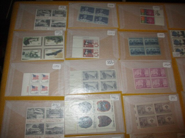 US COLLECTION IN PACKETS, ALL MINT MOSTLY MNH