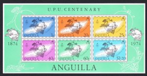 Anguilla UPU MS 1974 MNH SC#204a SG#MS194