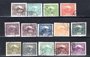 Czechoslovakia #23-40   VF    Used   CV $4.20   ....   1610703