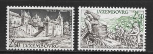 Luxembourg Scott 344-45 MNHOG - 1958 2000 Years of Grape Growing - SCV $1.20