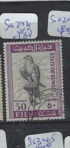 KUWAIT  (PP1002B)  BIRD  50F  SG 292   VFU 