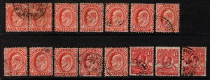 (I.B) Falkland Islands Postal : Penny Red Collection