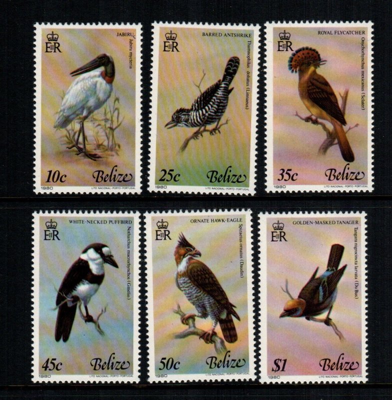 Belize   500a - f   MNH  $ 48.00