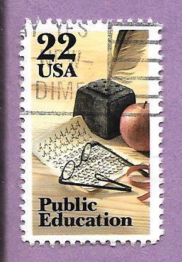 US Used Stamp Scott 2159 - Public Education #7