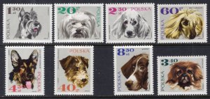 Poland 1636-1643 Dogs MNH VF