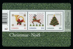 Canada 2687 MNH Christmas Tree, Reindeer, Horn