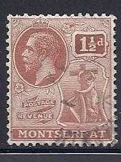 Montserrat # 60 Used