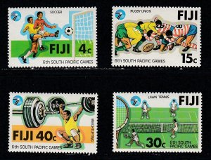 Fiji # 405-408, 6th South Pacific Games, Mint NH, 1/2 Cat.