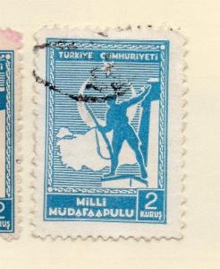 Turkey 1941-44 Early Issue Fine Used 2k. 086131