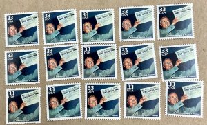 3186d Celebrate the Century  Events of 1940s 15 MNH 33 c stamps  Harry Truman