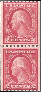 488 Mint,OG,NH... Line Pair... SCV $90.00
