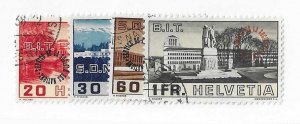 Switzerland Sc #2061-2064  set of 4  overprints  used VF