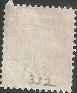 # 332 Used Double Or Shifted Transfer Carmine George Washington