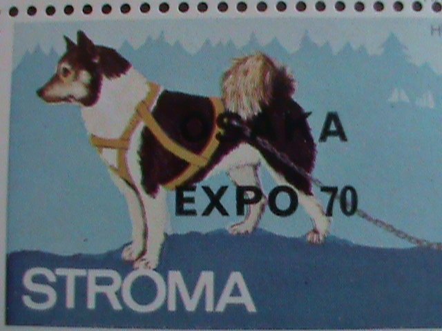 ​STROMA ISLAND-1970 -OSAKA EXPO'70 JAPAN MNH- SHEET VF WE SHIP TO WORLD WIDE.