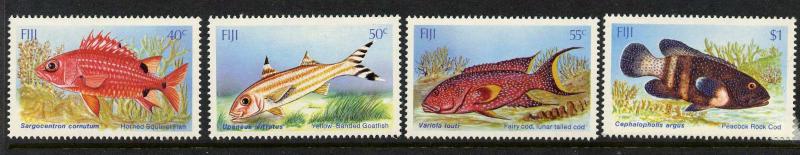 Fiji 536-9 MNH Shallow WAter Fish