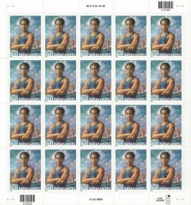 Scott 3660 Duke Kahanamoku Mint Not Hinged Pane of 20 .37 Cent Stamps