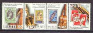 ST. KITTS - 1993 - Coronation, 40th Anniv - Perf 4v Set - Mint Never Hinged