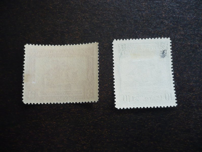 Stamps - Paraguay - Scott# 410, C136 - Mint Hinged Part Set of 2 Stamps