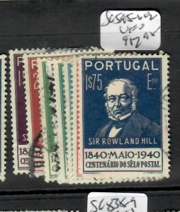 PORTUGAL (PP0504B)  ROWLAND HILL   SC 595-602    VFU