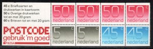 Netherlands Scott # 536e, booklet pane, mint nh