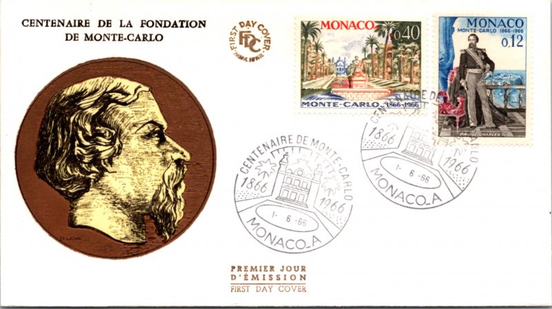 Monaco, Worldwide First Day Cover