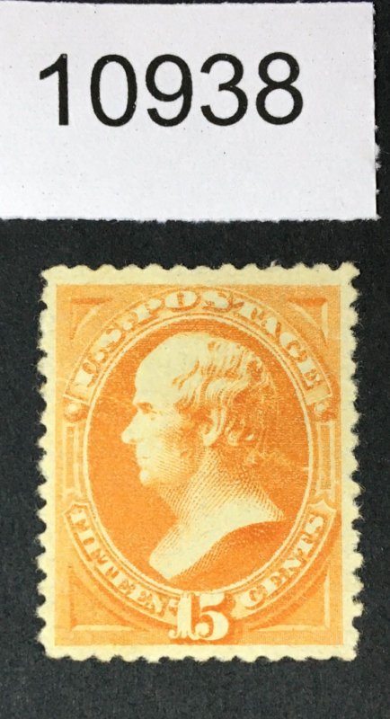 US # 189 MINT OG H VF/XF CAT. $180 LOT #10938