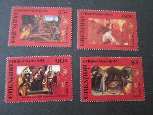 Grenada 1985 Sc 1342-5 Christmas Religion set MNH