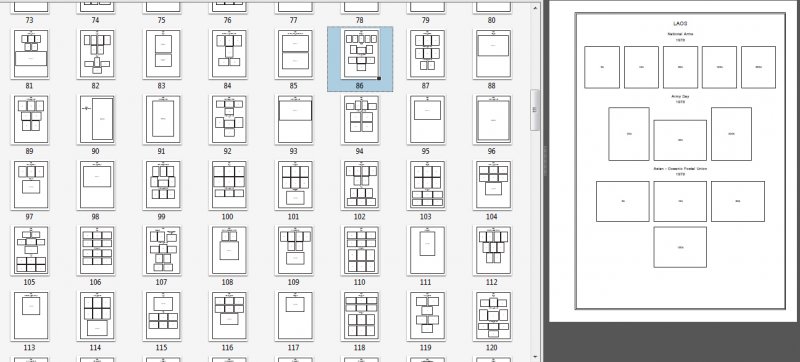 LAOS STAMP ALBUM PAGES 1951-2011 (346 PDF digital pages)