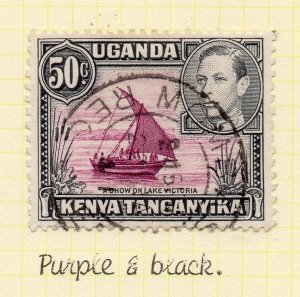 Kenya Uganda Tanganyika 1938 Early Issue Fine Used 50c. NW-157106