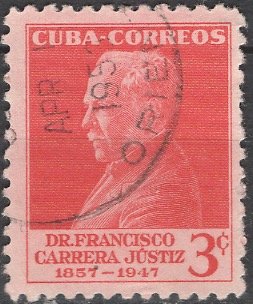 Cuba; 1953: Sc. # 511; O/Used Cpl. Set