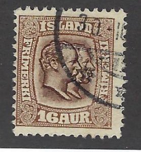 Iceland SC#78 Used Fine SCV$47.50...Fill a key Spot!