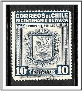 Chile Postal Tax Talca Used