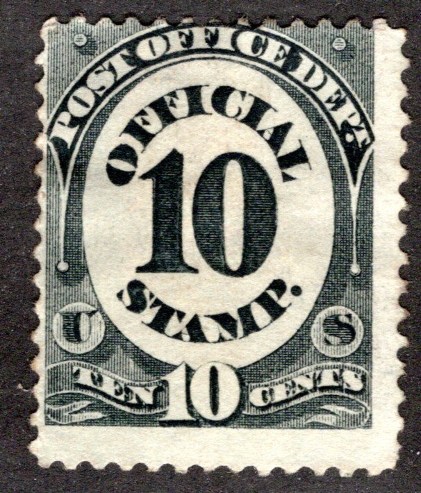 Scott O51, USA, Post Office, 10c, MNG, Official Stamp