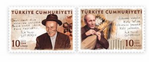 TURKEY/2023 - ASIK VEYSEL (SINGER), MNH