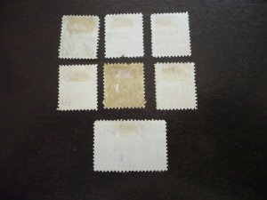 Stamps - Canada - Scott# 195-201 - Used Set of 7 Stamps