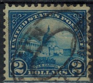 USA - Scott 572 VF w/ Registry Cancel