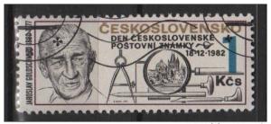 Czechoslovakia 1982 - Scott 2442 CTO - 1k, Stamp day 