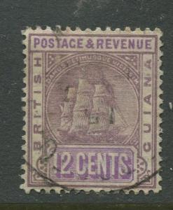 STAMP STATION PERTH British Guiana #141 - Seal Definitive Used Wmk 2 CV$4.00