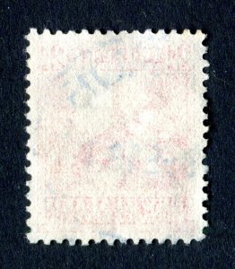 New Zealand 1935. 2d orange. Used. Inverted Watermark. SG559w. Cat £600.00.